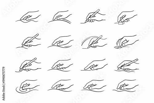 Motion generation trace icon unhurried tender composed relaxed simple vector image slow