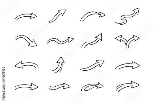 Gentle symbol mild pointer kind navigation curve generation vector arc simple icon