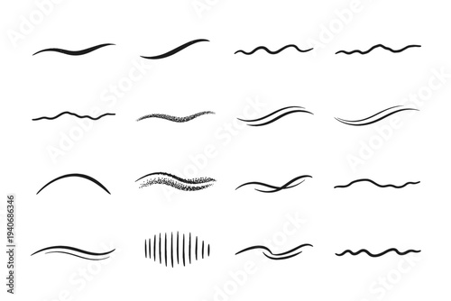 Icon smooth gentle image generation grain simple humanized delicate contour vector ripple