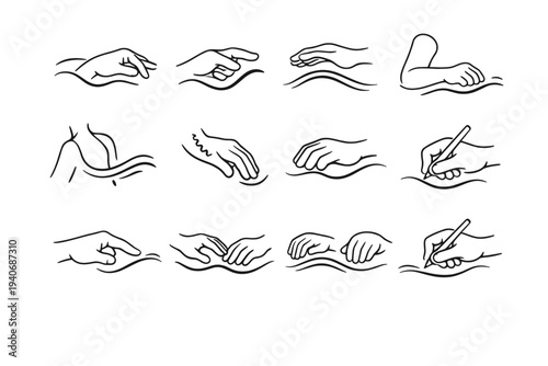 Drift warmth hand image stroll cozy vector smooth generation simple amble ramble