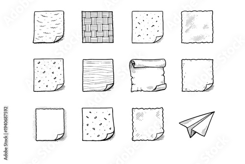 Cotton simple speck paper image sheet vector layer icon field generation glow