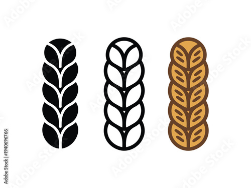 Wheat stalk icons display different.