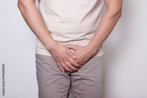 Canvas Print Male health concept