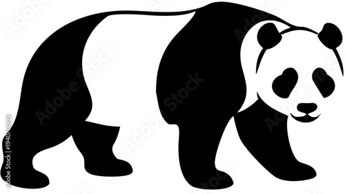 panda bear vector