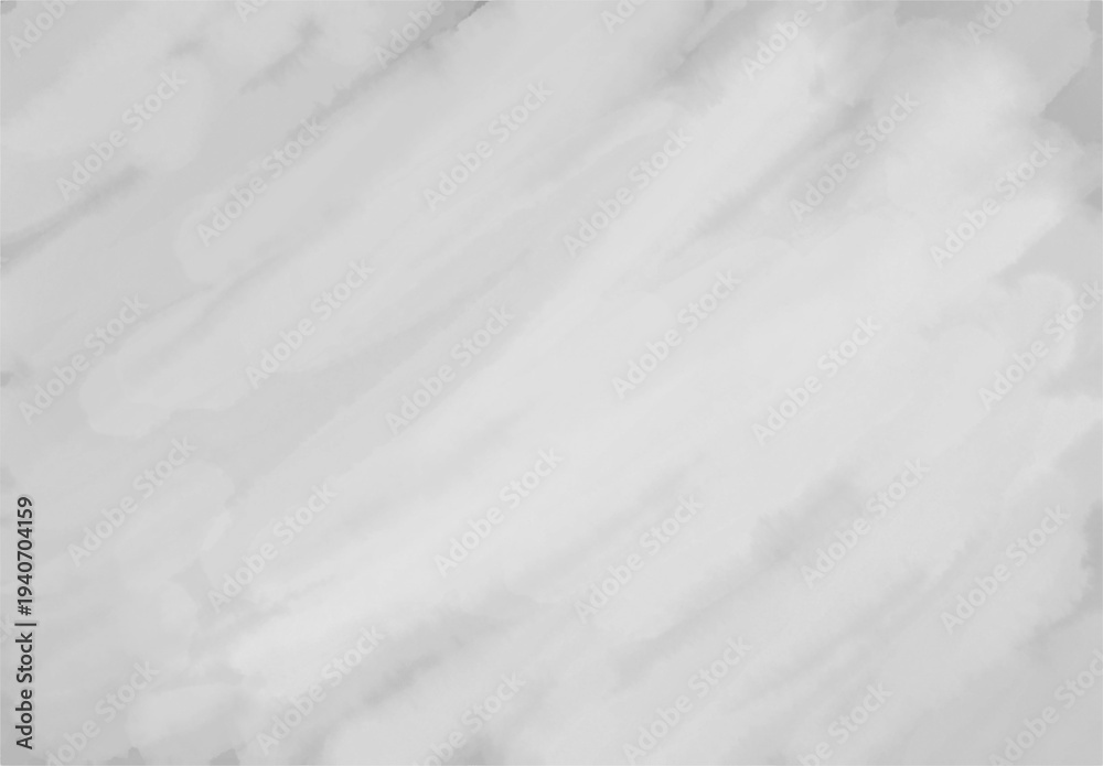 Obraz premium Abstract gray watercolor texture background with soft brush strokes and subtle gradient tones.