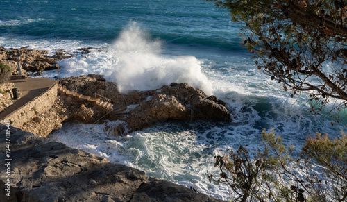 Eze et la Méditerranée 