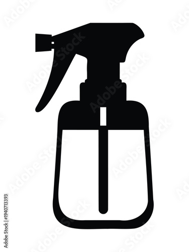 Spray can icon vector illustration, aerosol spray can icon, spray can silhouette, spray bottle icon