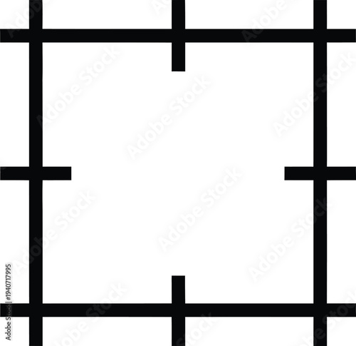 Grid pattern with intersecting black lines on white background illustration wqe reference