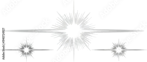 Vector illustration of an abstract yellow dandelion flower background with star patterns and summer sun light design over a nature sky representing a spring holiday celebration or wind explosion