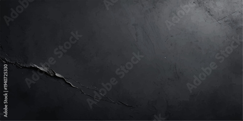 A dark grunge metal background featuring an old textured gray concrete wall surface with a rough aged design and a blank dirty vintage paper backdrop pattern
