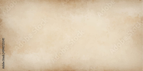 Vintage brown grunge paper texture with aged parchment design and stained antique beige pattern for a worn retro background page