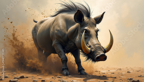 Charge of the Desert Boar