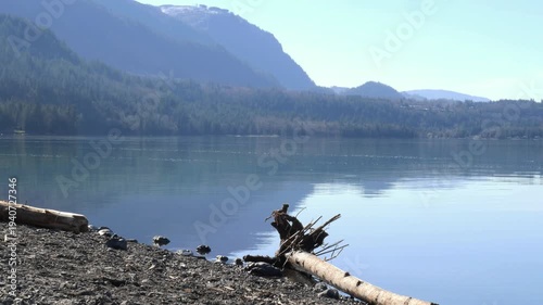 Cultus Lake Provincial Park during a winter season in Fraser Valley, British Columbia, Canada