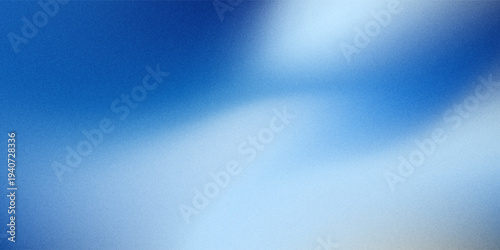 Abstract light blue gradient background with grainy noise texture.