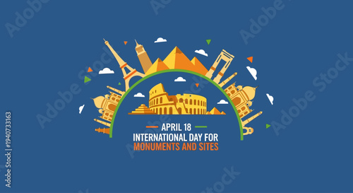 Celebrating International Day for Monuments and Sites with iconic landmarks