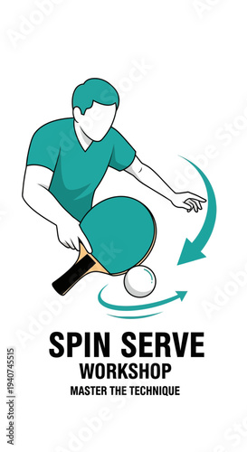 Dynamic Ping Pong Serve Workshop: Mastering Spin Techniques and Strategic Gameplay