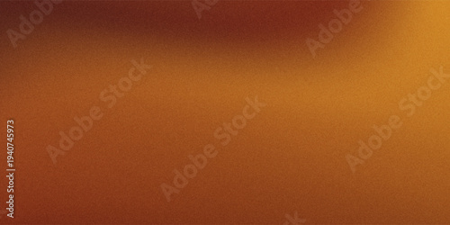 a grainy abstract gradient background fading from dark brown to orange and light gray diagonally across frame