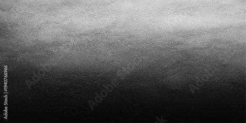 A dark aged metal texture background features a rough grey surface with a vintage grunge pattern and dirty black stone frame