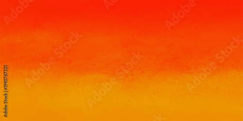 Vibrant abstract grunge wallpaper featuring a textured orange paint design with fiery red and yellow watercolor patterns reminiscent of a hot inferno flame backdrop
