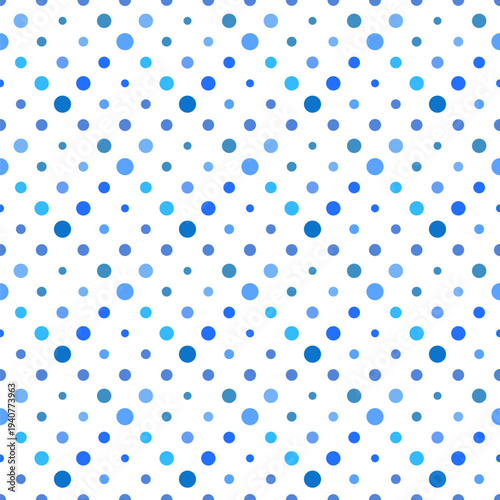 Dot pattern background - colorful abstract vector design from circles