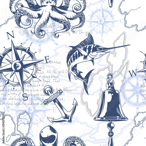 Sailing-themed design