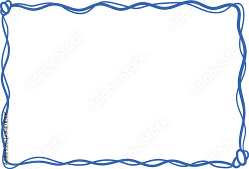 Rope Frame Border Sketch