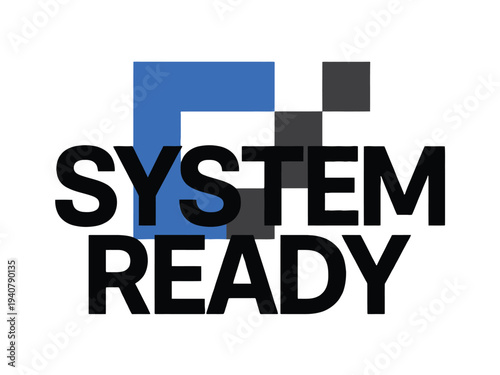 System Ready Logo Design Concept