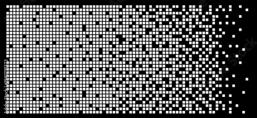 Pixel Mosaic Dissolving Background