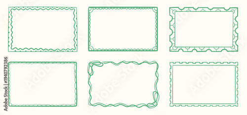 Frame Set Collection Hand Drawn