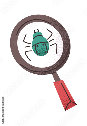 Digital bug fixing with loupe