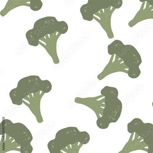 Art & Illustration Flat vector vegetable pattern with carrots and tomatoes, seamless food background	
