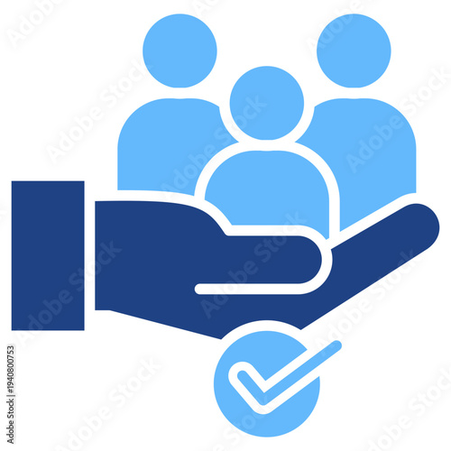 Attendance glyph color icon