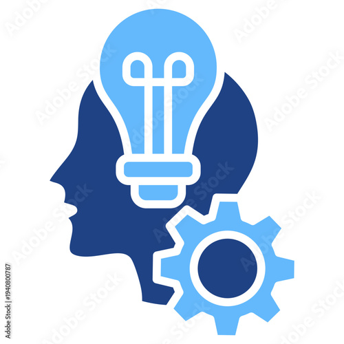 Skill Development glyph color icon