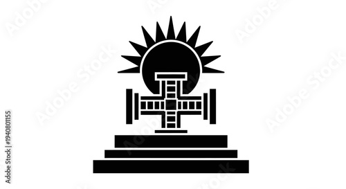 Simple Graphic Design Logo Icon Symbol.