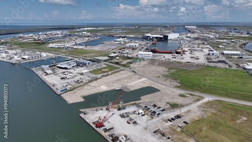 Louisiana Coastal Industry Refineries and Infrastructure