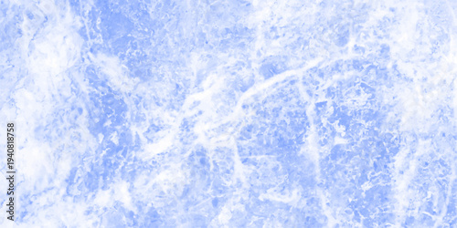 Textured abstract background with swirling patterns in shades of light and deep blue resembling marble or natural stone