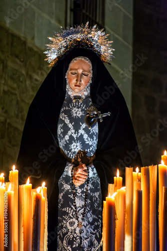 Imagen de Nuestra Señora de la Soledad, En Toledo
