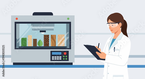 Scientist Using Laboratory Equipment.
