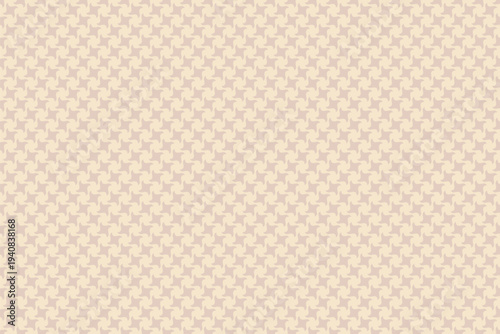 Elegant beige and cream houndstooth pattern.  Perfect for textile design, website backgrounds, or crafting projects.