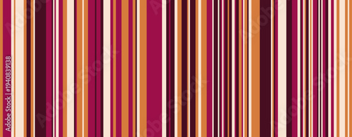 Vibrant vertical stripes in warm autumnal hues create a dynamic, seamless pattern.  Perfect for textile design, website backgrounds, or any project needing a bold, modern aesthetic.