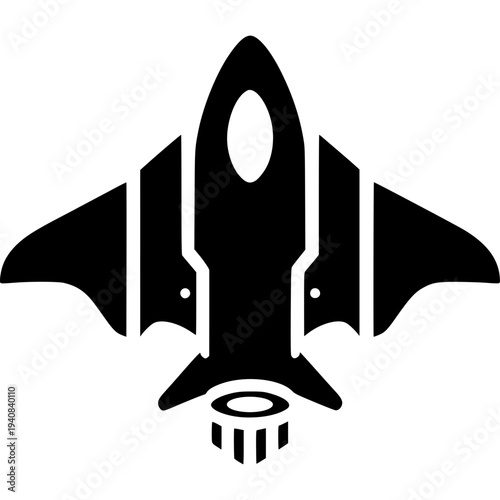 Spaceship Icon Vector