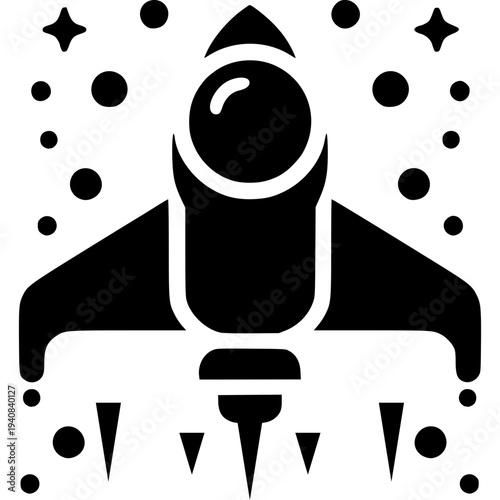 Spaceship Icon Vector