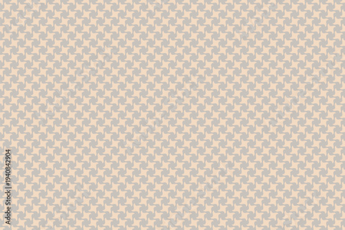 Subtle grey and beige houndstooth pattern. Elegant, versatile textile texture ideal for backgrounds, website designs, fashion, or packaging.