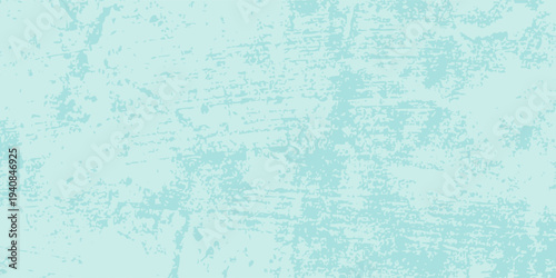 Grain wood image texture on blue cyan board background. Mint green Solid paper abstract simple. eps 10