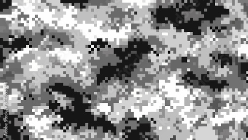 Military camouflage seamless pattern illustration for tactical operations and stealth technology environments