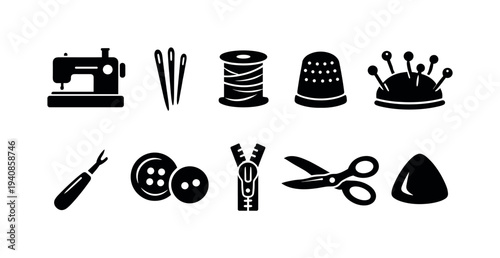 Fitness solid icon set. gym, exercise, workout icons solid collection.