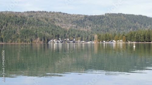 Cultus Lake Provincial Park during a winter season in Fraser Valley, British Columbia, Canada