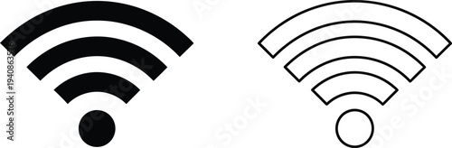 Wifi signal icons Vector
