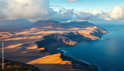 Falklands/Malvinas Islands landscape, showing dramatic terrain, rocks, scenic