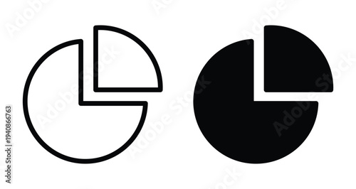 Contrast of Circle Diagrams in Black and White for Data Visualization
